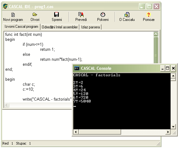 Zeljko Svedic s Homepage Programming CASCAL Zeljko Svedic s Homepage Programming CASCAL